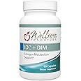 Wellness Resources I3C + DIM for Healthy Estrogen Metabolism, Detoxification (60 Capsules) - 300mg I3C + 100mg DIM - Vegan, Gluten-Free
