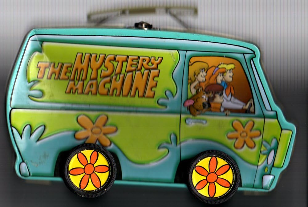 mystery machine lunch box
