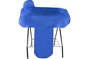 GAITWIN Premium Western Saddle Cover Fender Protection with Unique Fleece Lining to Avoid Unnecessary Wear/Tear Perfect (Blue)