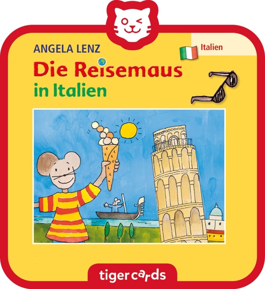 tigermedia tigercard The Travel Mouse in Italy Holiday Italian Multilingual School Nursery Tigerbox Streaming Box Audio Play Children's Music — image 1
