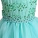 GloryStar Kids Embroidery Flower Dress Sleeveless Skirt