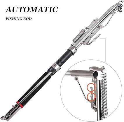 automatic fishing rod