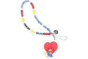 iFace LINE FRIENDS BT21 BABY Beaded Wristlet Universal Charm Strap - Wrist Strap for Cell Phone Camera Keys AirPods