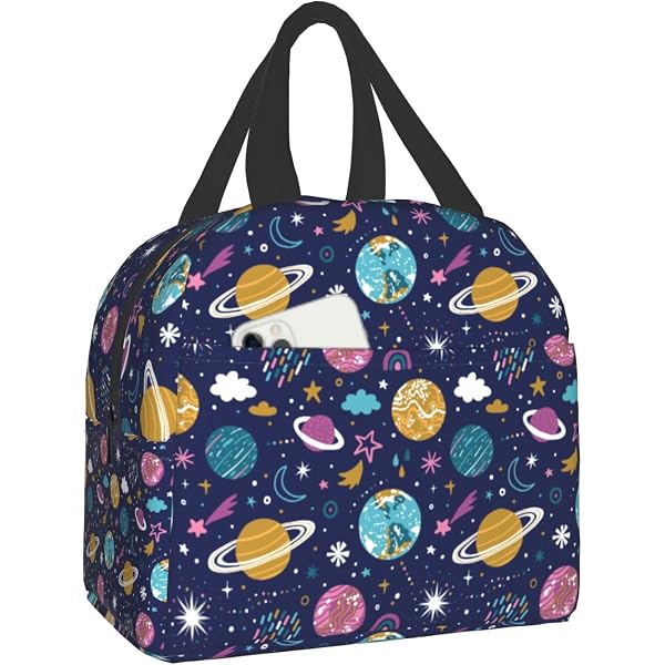Galaxy Planets Laptop Backpack With Chest Strap - Large School, Travel & Hiking Backpack For Boys & Girls