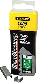 Stanley 1-TRA709-5T 14mm G-Type Heavy Duty Staples (5000) view 3