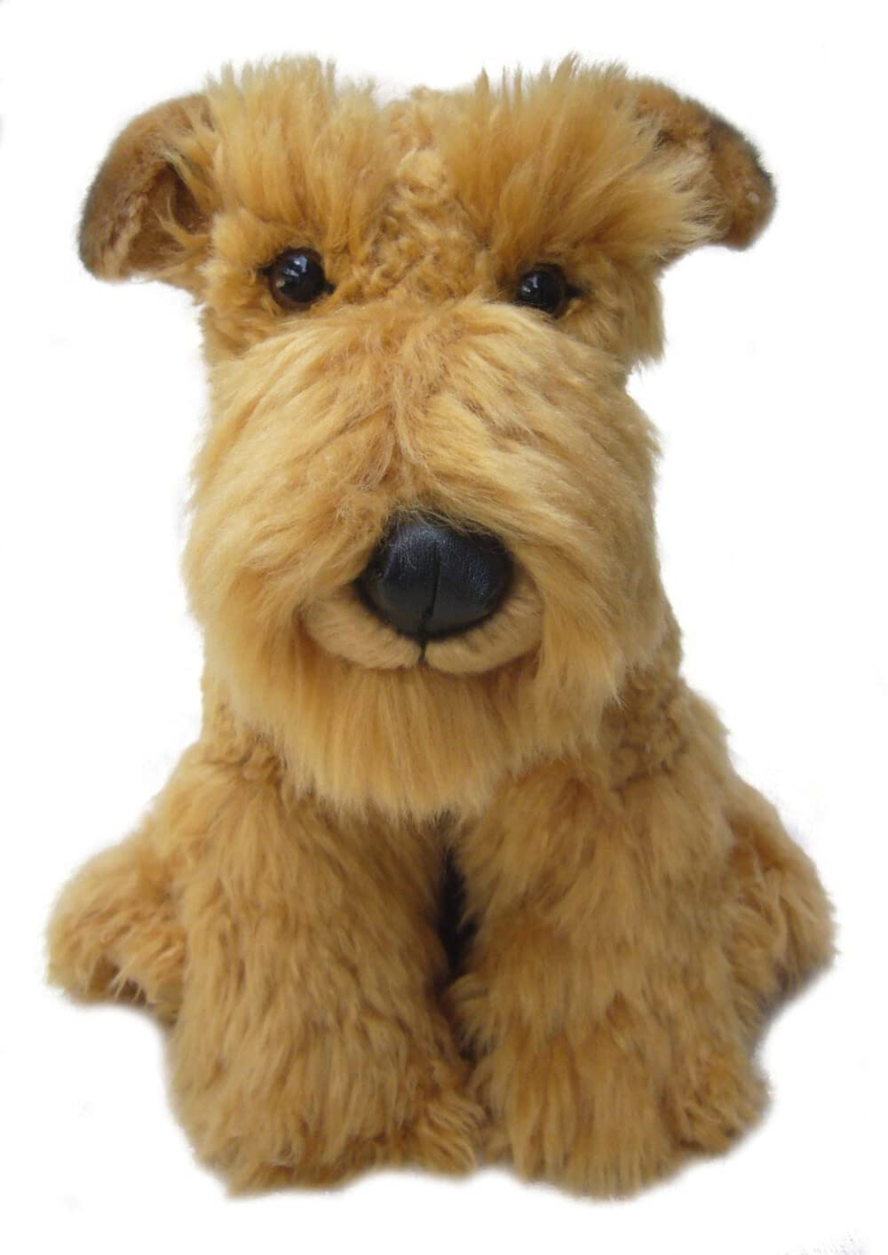 sawley fine arts Plush Dog AIREDALE - Soft Terrier Dog - 12 inch Collectible Toy Stuffed Animal