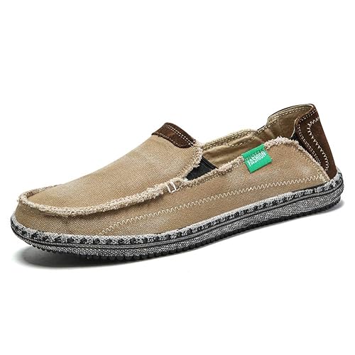 mens wide width casual slip on shoes