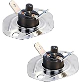 Furnace Flame Rollout Limit Switch Fit for Carrier Bryant Payne HH18HA452 | L250 Furnace Replacement flame rollout switch Parts (2 Pack)