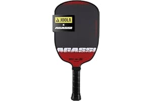 JOOLA Agassi Edge 16mm Pickleball Paddle - Carbon Fiber Pickleball Racket Surface Increases Spin & Control - Agassi Shape with Extended Sweet Spot - UPA-A Certified - USAP Approved - NFC Chip Enabled