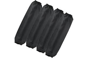 Zreneyfex 4Pcs Universal Shock Covers, 350mm Snowmobile Accessories ATV Shock Covers Suspension Protector Absorber Protection