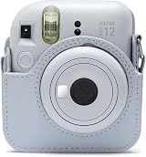 INSTAX Mini 12 Accessory Kit Camera Case Photo Album Cards Pegs Clay White view 6