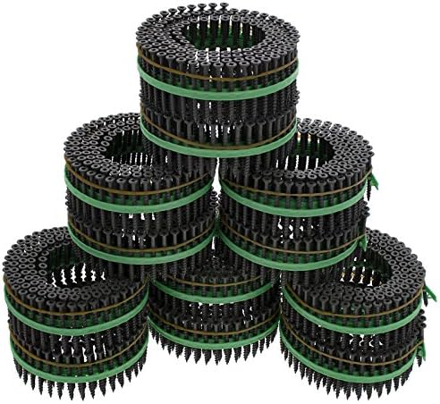 MURO® Gray Epoxy Shield Guard #8 x 2" Square Flathead Exterior Wood Deck Screws for Speed Driver