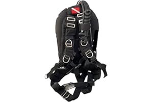 Diving Harness Quick Release,Scuba Diving Quick Release Harness with Waist Protection - Diving Sport Equipment for Women Men 