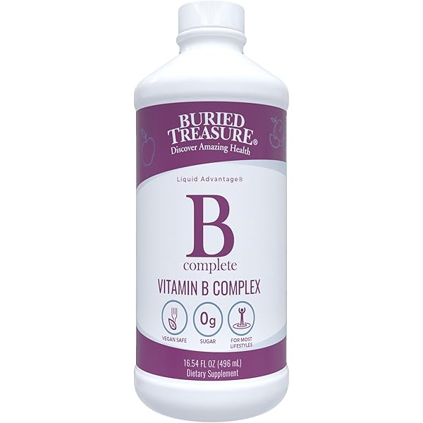 Amazon.com: Buried Treasure B Complete - Liquid Vitamin B