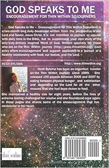 God Speaks To Me Encouragement For Thin Within Sojourners