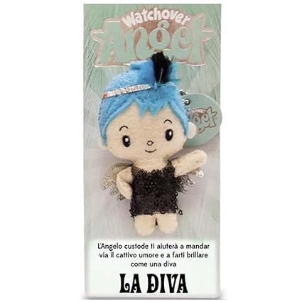 Angelo Custode Watchover Angel Portachiavi La Diva Regalo - 