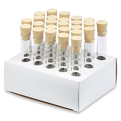 16x100mm Test Tubes with Cork Stoppers and