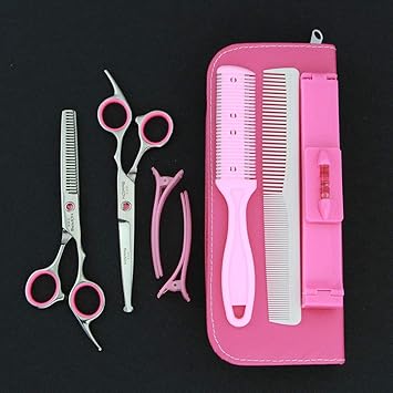 Amazon Com 8 Pcs Hairdressing Scissors Kit Hair Cutting Scissors