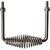 6" Stainless Spring Handle 5" Wide Overall with 1/2" Steel Rod for BBQ pits Trailers, Custom Metal Projects, Custom Built Gri