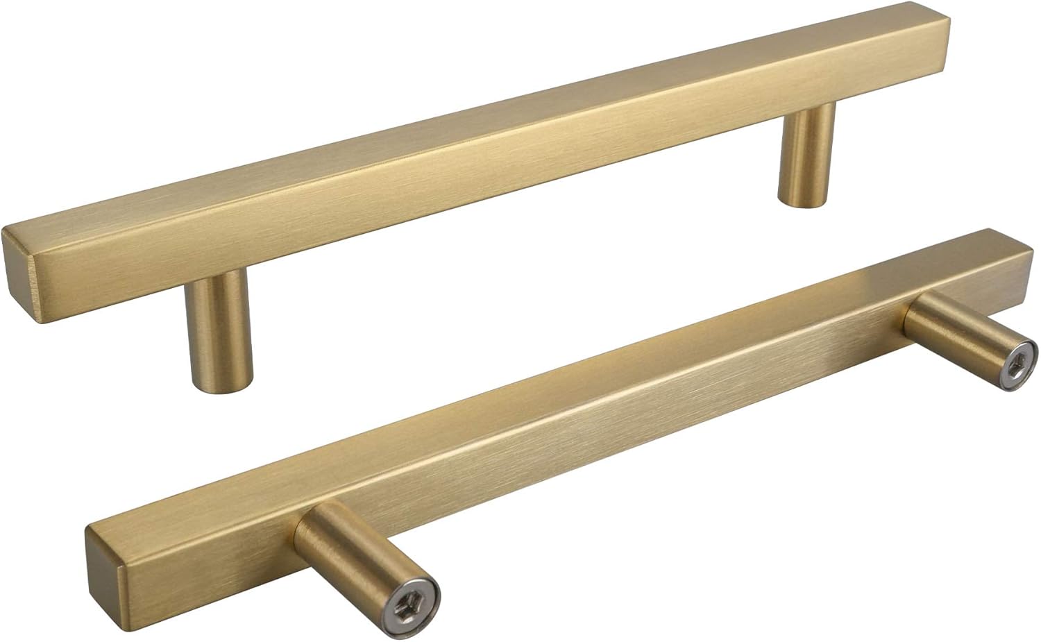 Gold Kitchen Handles Brass Handles 10 Pack LONTAN Kitchen