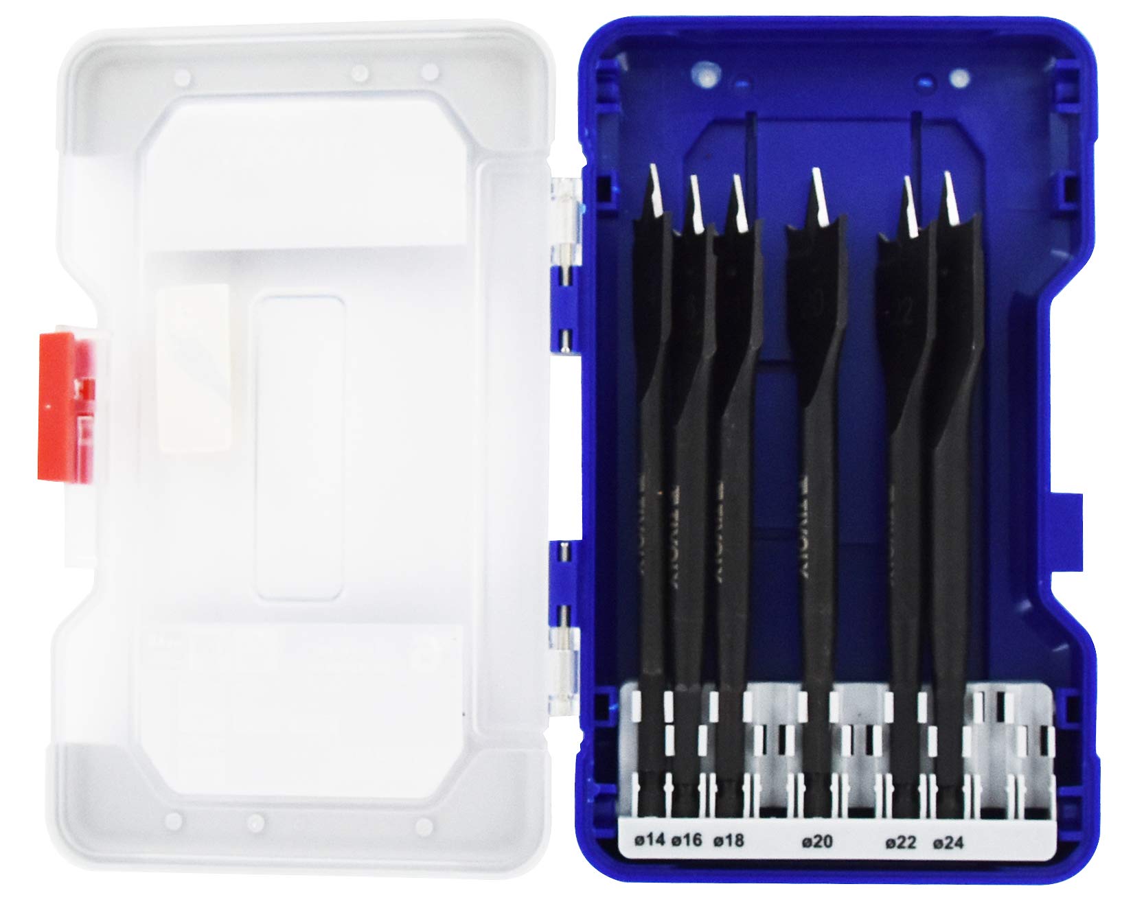 Tivoly 10802570001 Ranger T6 Flat Wood TECHNIC Drill Bit Set