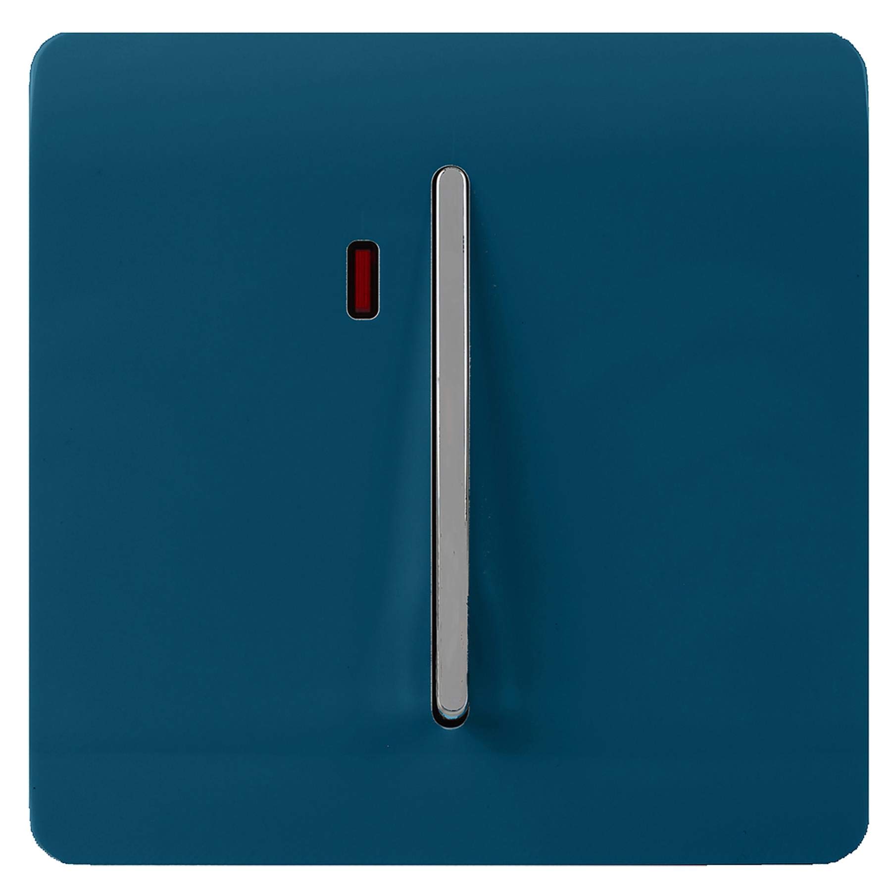 Trendi Artistic Modern Glossy 20 A Tactile Light Switch & Neon Insert Midnight Blue