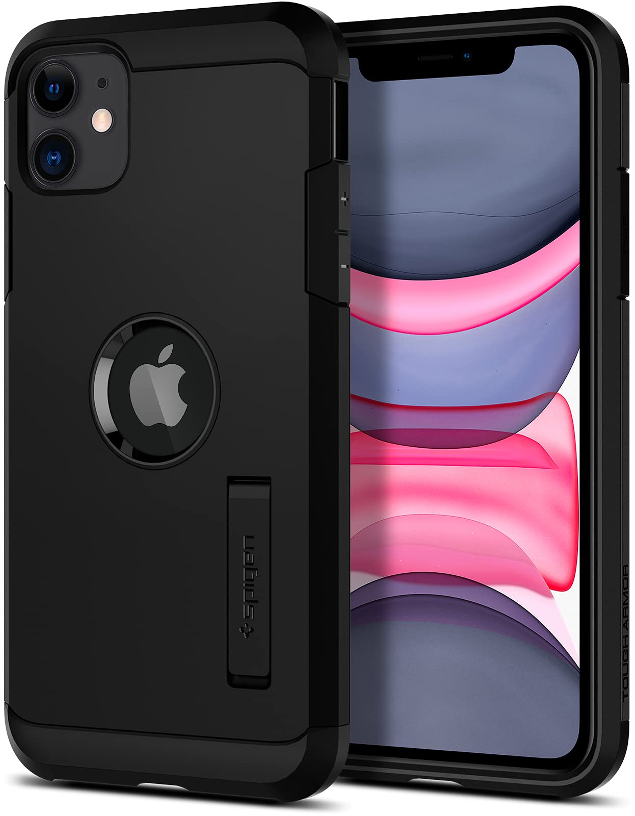 Spigen Tough Armor Case Compatible with iPhone 11 - Black — image 1