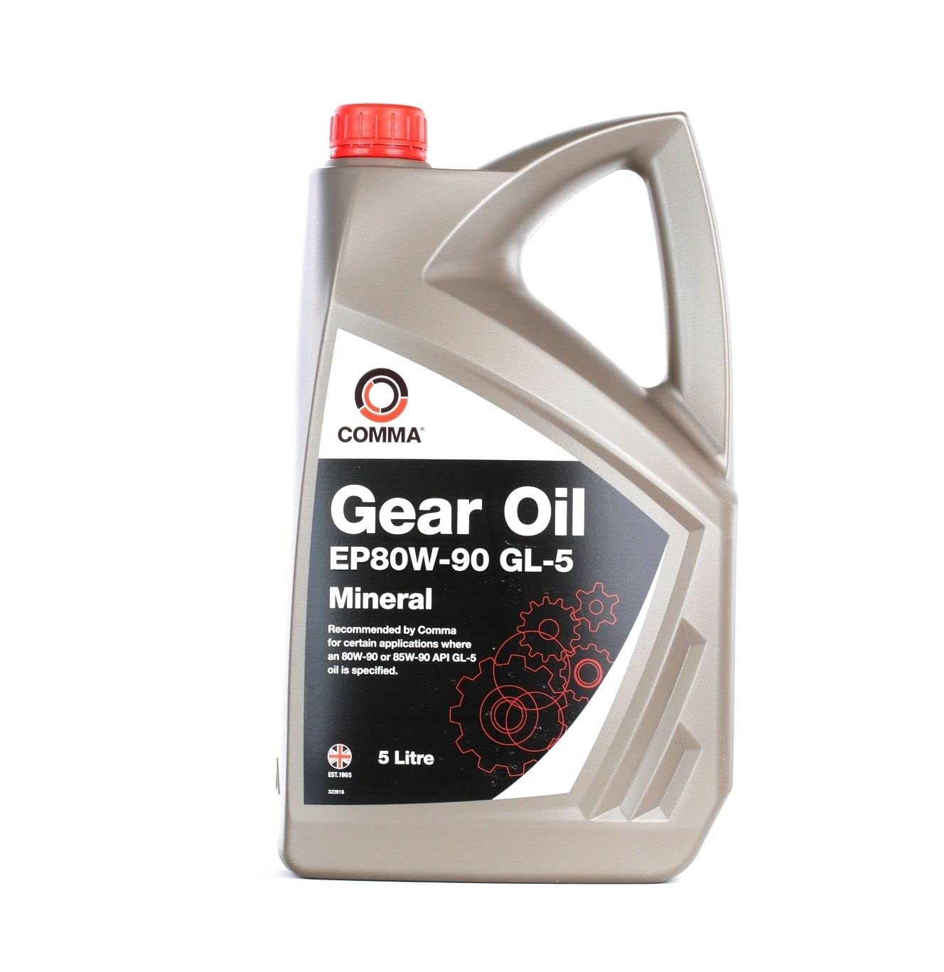 Comma EP809005L 5L GL5 Gear Oil