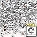 1,440pc Loose flatback Acrylic Rhinestones Round 3mm - 10ss flatback Clear