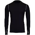 Hot Chillys Men's Micro-Elite Chamois Crewneck Midweight Body Fit Base Layer