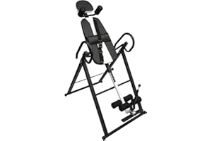 SAHUANIYE Reverse Table,Heavy Duty Inversion Table, Reverse Table for Back Pain Relief,330.7lbs Capacity Reverse Training Equipment,Foldable Extender for Pain Treatment for People 51.57-61inch Tall