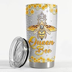 SANDJEST Bee Tumbler 20oz Jewelry Drawings