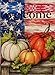 Dyrenson Home Decorative Welcome Fall Thanksgiving Quote Garden Flag Double Sided, Patriotic House Yard Flag, Rustic Autumn Harvest Pumpkin Primitive Decorations, Vintage Seasonal Outdoor Flag 12 x 18