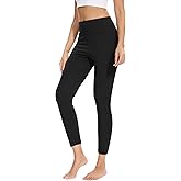 GYS Bamboo Viscose Leggings for Women, High Waisted Workout Gym Yoga Pants, Soft Stretchy Leggings Pants Sweatpants