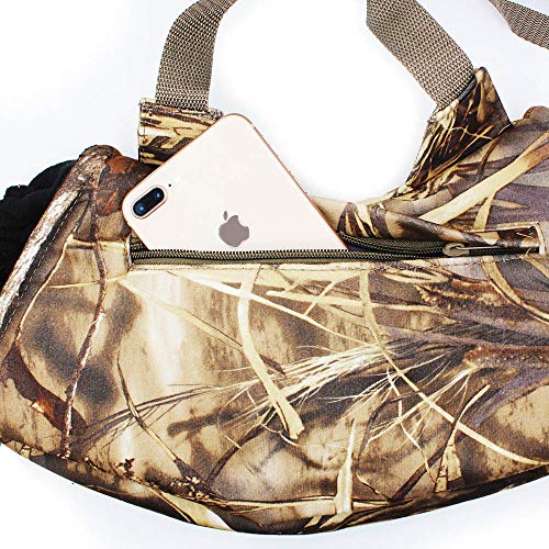 Autbye Camo Hand Muff, Hunting Hand Warmer Pouch for Men and Women