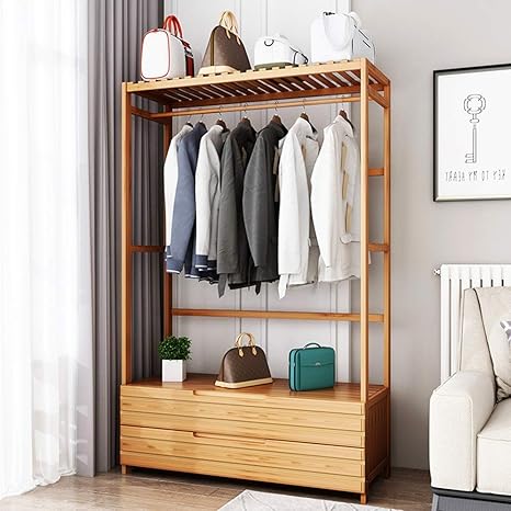 Mu Household Coat Racks 3 In 1 With Drawers Hall Tree Entryway