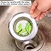 Philonext 2 Pcs Kitchen Sink Strainer with 2 Pcs FREE Hair Drain Clog Remover - Large Wide Rim 4.5