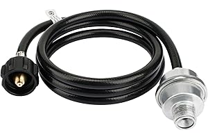 ARROGANTF 6ft F273699 Propane Heater Fuel Filter with Hose Compatible with Mr. Heater Big Buddy,Portable Buddy Heater to Propane Tank,Connect 20-45 lb Propane Tanks,Replaces for F276163 F273704 F273701 F273702