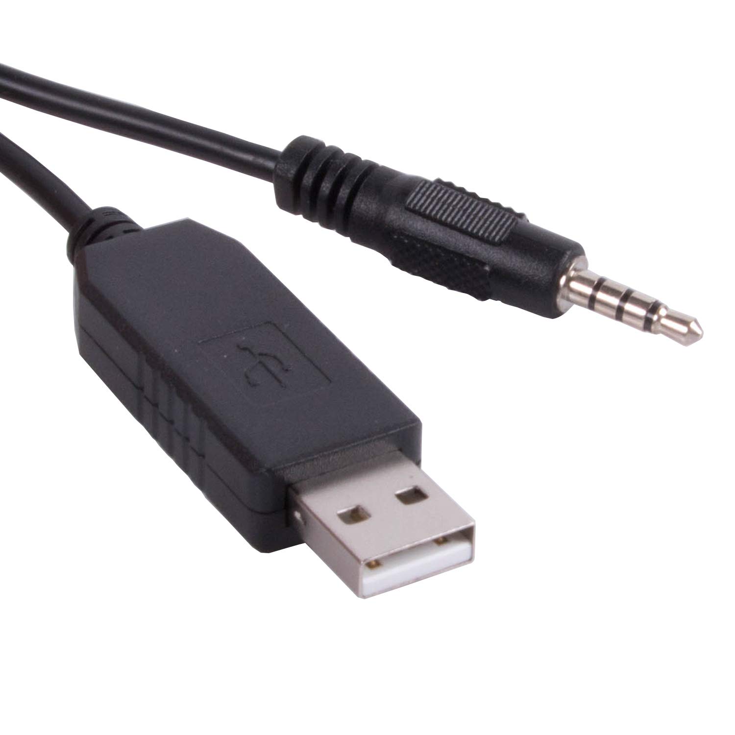 Suamdoen USB to 3.5mm AJ TRRS Cable for Yaesu FT VX FTH CT-42