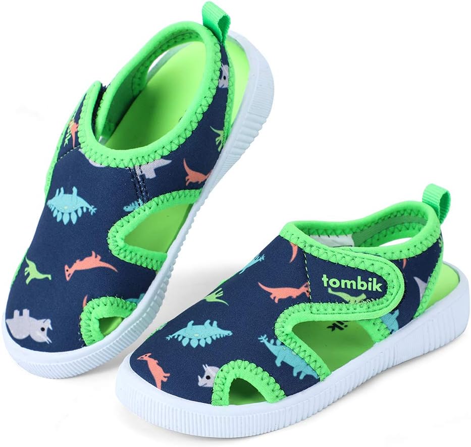 tombikToddler Cute Aquatic Water Shoes Boys/Girls Beach Sandals