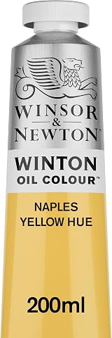 Winsor & Newton Winton Naples Yellow Hue 200ml Oil Colour