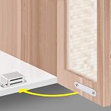 Mousike 15KG Stainless Steel Magnetic Door Catch Cabinet Cupboard Wardrobe view 5