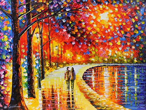 Spirits by the Lake is a ONE-OF-A-KIND, ORIGINAL OIL PAINTING ON CANVAS by Leonid AFREMOV …