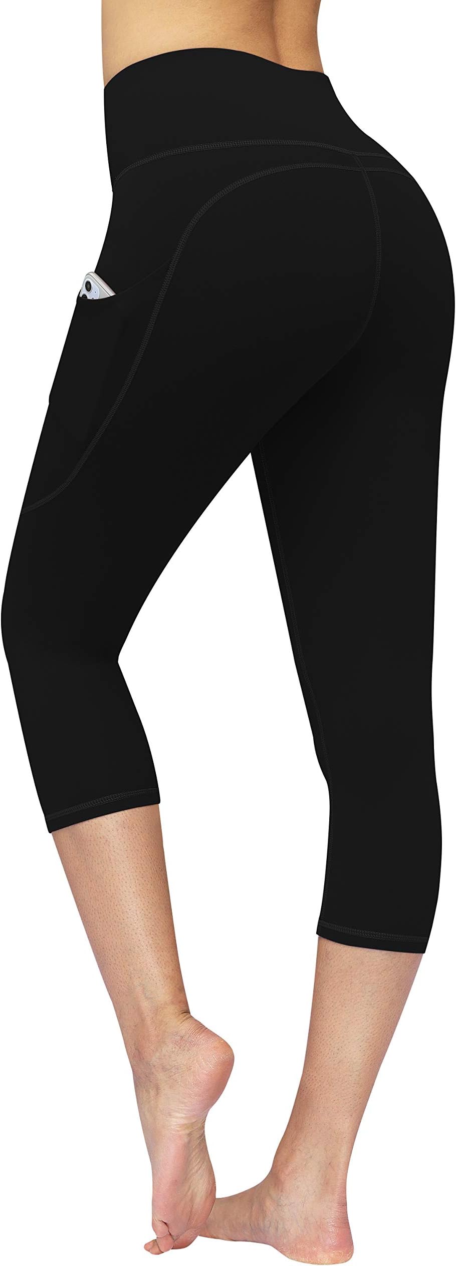 CUGOAO High Waist Yoga Pants, Yoga Pants with Pockets Tummy Control Workout Running Pocket Leggings