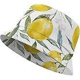 Wildflowers Floral Bucket Hat for Men Women, Summer Vacation Outdoor Travel Reversible Double Side Beach Caps Fisherman Hat