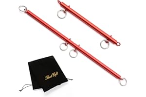 exreizst Adjustable 2 Spreader Bar Expandable Tool Kit, Red