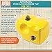 ANIMAL PLANET Automatic Peek-a-Boo Mouse & Cheese Interactive Toy for Cats, Features Built-In Auto Off Function, Pop Out Mice For Hours Of Entertainment, All Day Play W/Away Mode, Battery Operated