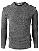 H2H Mens Casual Slim Fit Basic Designed Knit Pullover Sweater of Various Colors