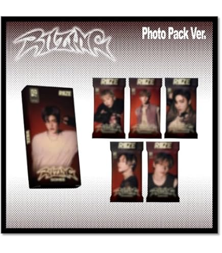 Amazon.com: Dreamus RIIZE - 1st Mini Album Riizing Photo Pack