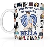 LONGXIN This is the Axx of a Killer Bella Funny Humorous Office Coffee Mug Tea Cup Twilight Merch Vampire Werewolf Gifts for Fans Girls Women Vampire Romance Fan Funny Sexy Gifts